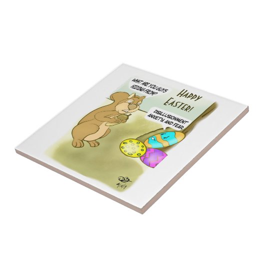 Ostereier-Keramik Fliese (Seite)