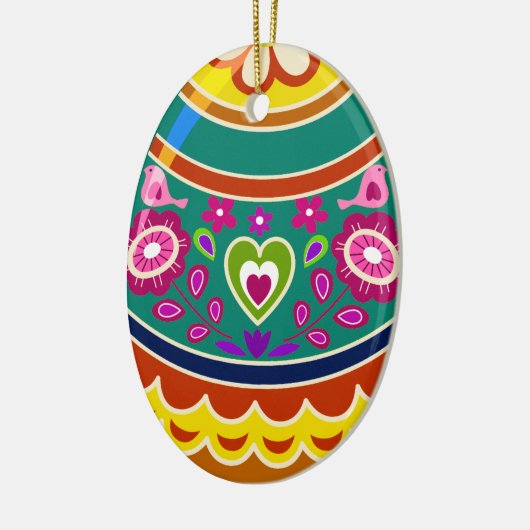 Ostereier Keramik Ornament (Links)