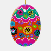 Ostereier Keramik Ornament (Vorne)