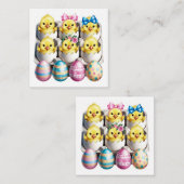 Ostereier Kinder Begleitkarte (Vorne/Hinten)