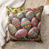 Ostereier Kissen (Decke)