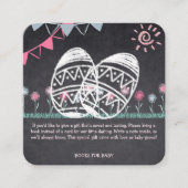 Ostereier-Kochplatte Zeichnend Kinderdusche Begleitkarte (Vorderseite)