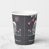 Ostereier-Kochplatte Zeichnend Kinderdusche Pappbecher (Rechts)