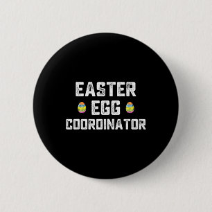 Ostereier Koordinator Fun Boys Girls Kinder Teens Button