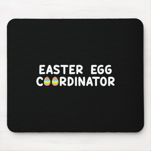 Ostereier-Koordinator Fun Boys Mädchen Kinder Kind Mousepad (Vorne)
