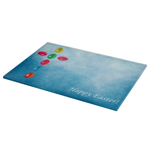 Ostereier kreuzen schneidebrett (Ecke)