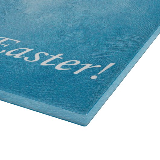 Ostereier kreuzen schneidebrett (Ecke)