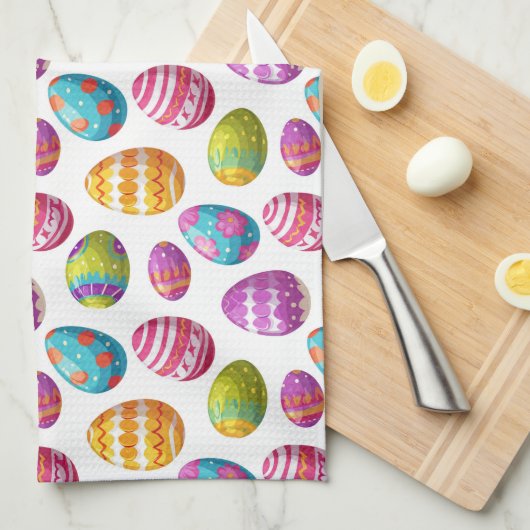 Ostereier Küche Handtuch (Viertel Falte)