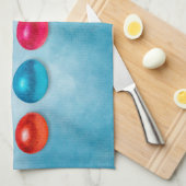Ostereier Küchentuch (Viertel Falte)