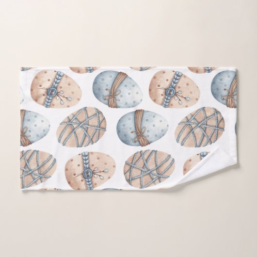 Ostereier künstlerisches Muster Geschenk, Männer F Handtuch (Handtuch)