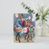 Ostereier Lanterns Sonnentag Feiertagspostkarte (Stehend Vorderseite)