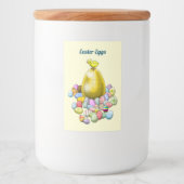 Ostereier Lebensmitteletikett (Vorderseite)