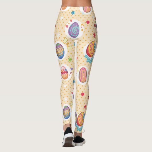 Ostereier Leggings (Rückseite)