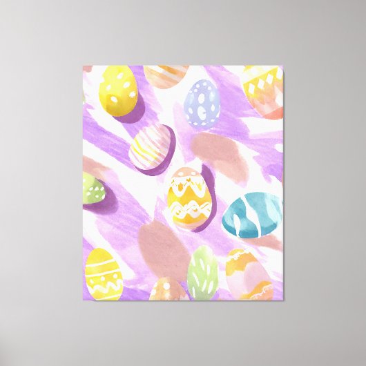 Ostereier Leinwanddruck (Vorderseite)