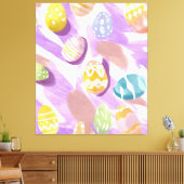 Ostereier Leinwanddruck (Insitu (Wohnzimmer))