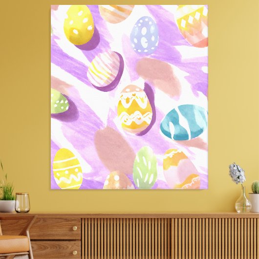 Ostereier Leinwanddruck (Insitu (Wohnzimmer))