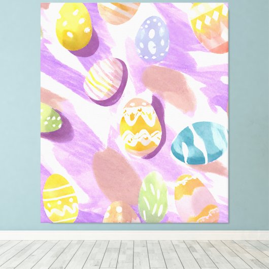 Ostereier Leinwanddruck (Insitu (Holzboden))