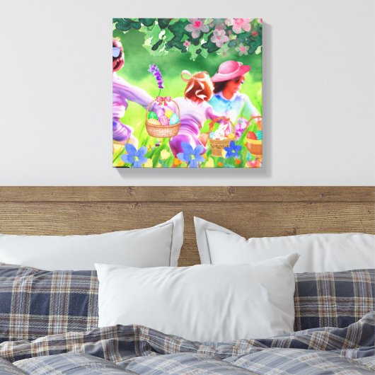 Ostereier Leinwanddruck (Insitu (Schlafzimmer))