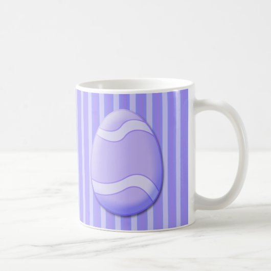 Ostereier (Lila) Kaffee Tasse (Rechts)