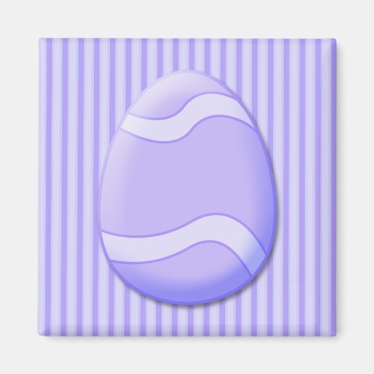 Ostereier (Lila) Magnet (Vorne)