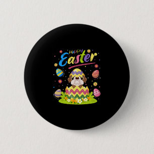 Ostereier Lover American Bulldog Happy Oaster Button