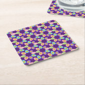 Ostereier Lover Spring Pattern Rechteckiger Pappuntersetzer (angewinkelt)