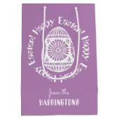 Ostereier, maßgeschneiderte Geschenktüte (Rückseite)