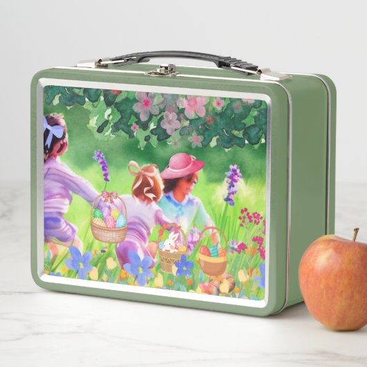 Ostereier Metall Brotdose (Beispiel)