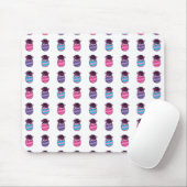 Ostereier mit Blume und Band Mousepad (Mit Mouse)