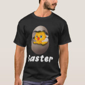 Ostereier mit Hühnchen T-Shirt (Vorderseite)