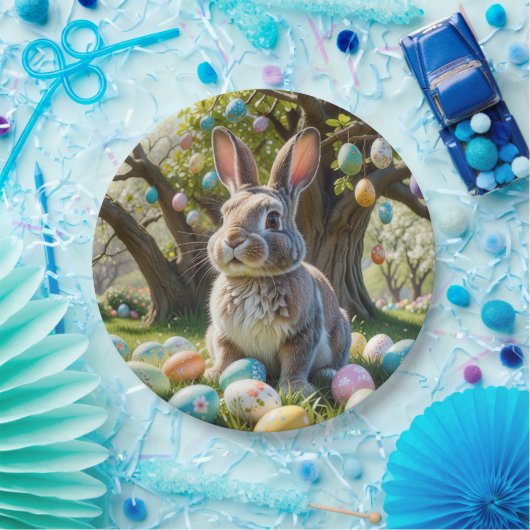 Ostereier mit sonniger Haut Pappteller (Party)