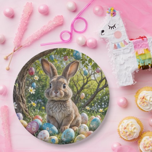 Ostereier mit sonniger Haut Pappteller (Party)