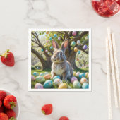 Ostereier mit sonniger Haut Serviette (Beispiel)