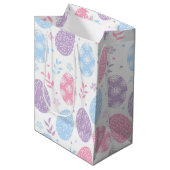 Ostereier Mittlere Geschenktasche Geschenktüte (Vorderseite Schrägansicht)