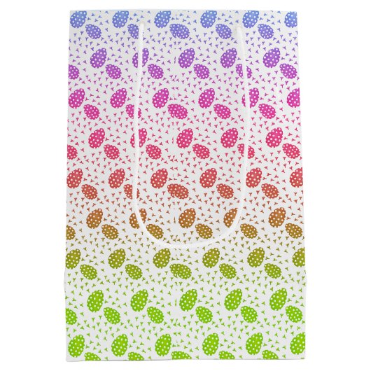 Ostereier Mittlere Geschenktasche Mittlere Geschenktüte (Rückseite)