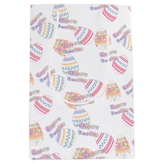 Ostereier Mittlere Geschenktüte (Vorderseite)