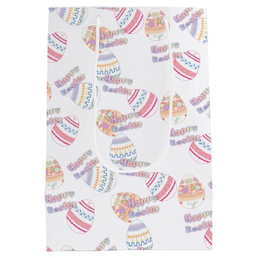 Ostereier Mittlere Geschenktüte (Rückseite)