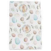 Ostereier Muster Frühlingshütte Mittlere Geschenkt Geschenktüte (Vorderseite)