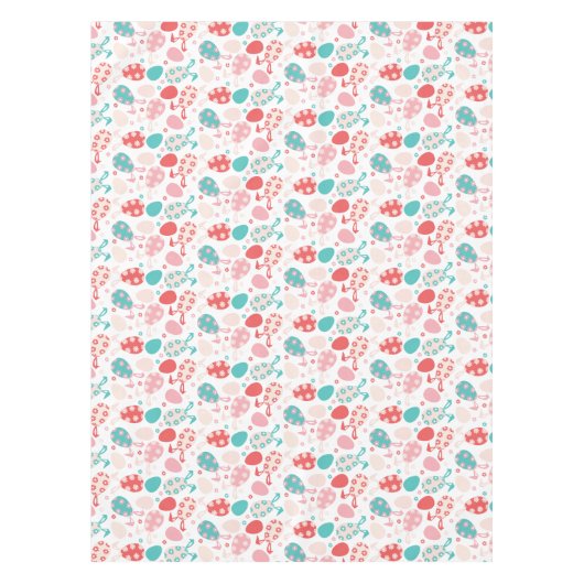 Ostereier - Muster für die sonnigen Ohren Tischdecke (Vorderseite)