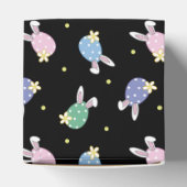 Ostereier Muster Gefälligkeitsbox - Schwarz und Pa Geschenkschachtel (Oben)