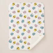 Ostereier-Muster Sherpadecke (Vorderseite)