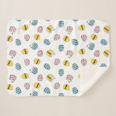 Ostereier-Muster Sherpadecke (Vorderseite (Horizontal))