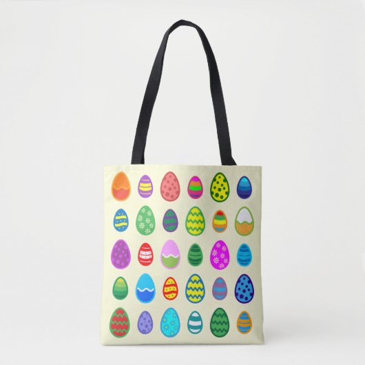 Ostereier Muster Tasche (Vorderseite)