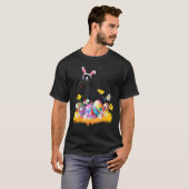 Ostereier Niedlich Crow Ostersonntag T-Shirt (Vorne ganz)