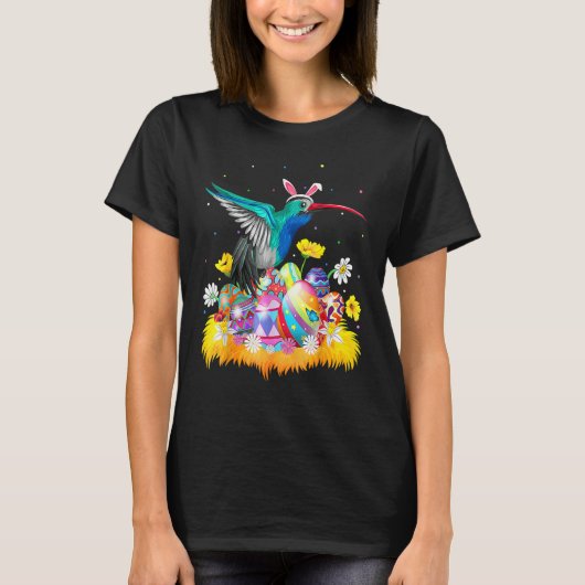 Ostereier Niedlich Hummingbird T-Shirt (Vorderseite)