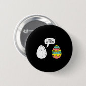 Ostereier Nizza Tattoos Witzige Jagd Männer Frauen Button (Vorne & Hinten)