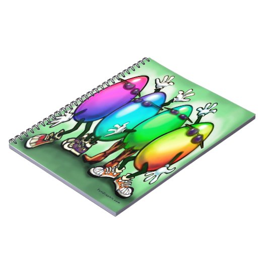 Ostereier-Notebook Notizblock (Linke Seite)