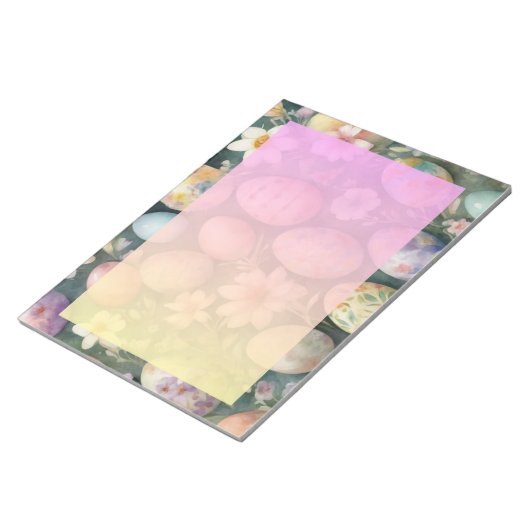 Ostereier Notizblock (angewinkelt)