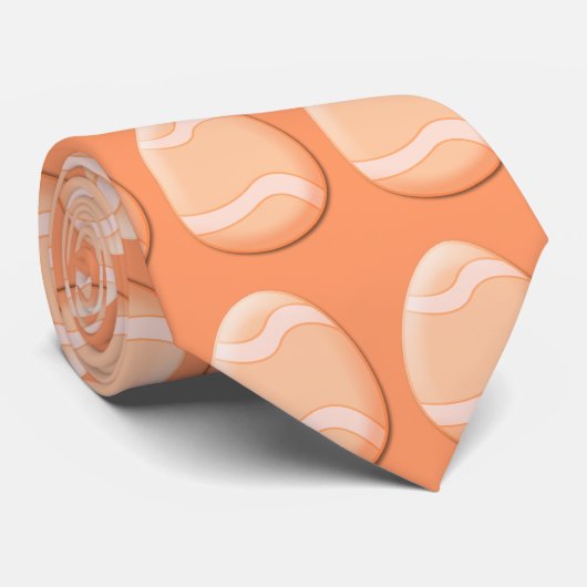 Ostereier (Orange) Krawatte (Gerollt)