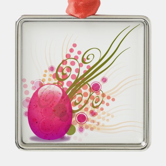 Ostereier Ornament Aus Metall (Vorne)